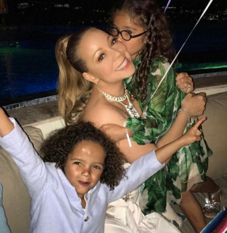 Mariah Carey and twins: true love | mcarchives.com