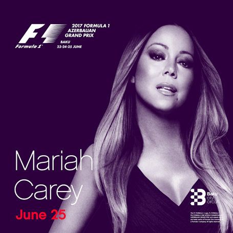 Mariah Carey to close out Baku race of Formula 1 | mcarchives.com