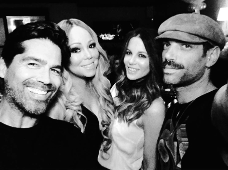 Kate Beckinsale revels in weekend fun with Mariah Carey | mcarchives.com