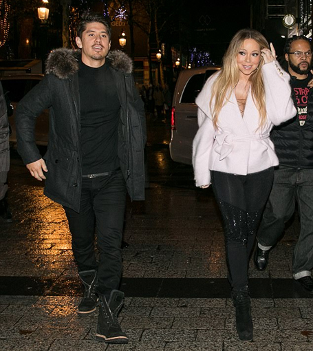 Mariah Carey steps out during break from Christmas tour | mcarchives.com