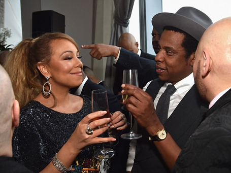 Beyoncé and Mariah reunite at pre-Grammys brunch | mcarchives.com