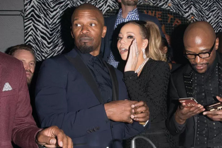 Mariah Carey at Floyd Mayweather's birthday bash | mcarchives.com