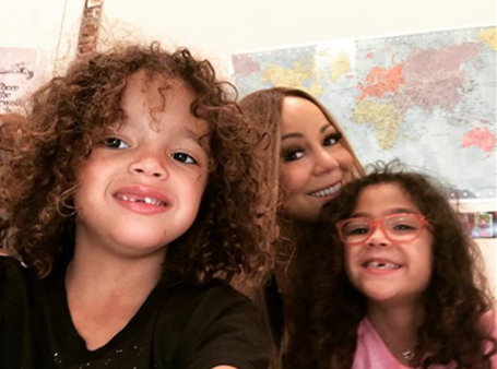 Mariah Carey's twins are excited about chores  | mcarchives.com