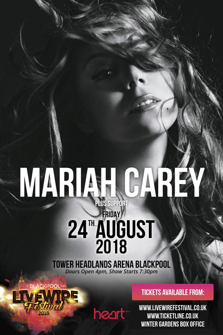 Mariah Carey coming to Lancashire | mcarchives.com