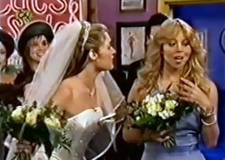 Mariah Carey Acts As Maid Of Honour The Mariah Carey Archives