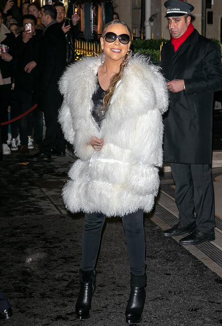 Mariah Carey exudes her signature glamour in Paris | mcarchives.com