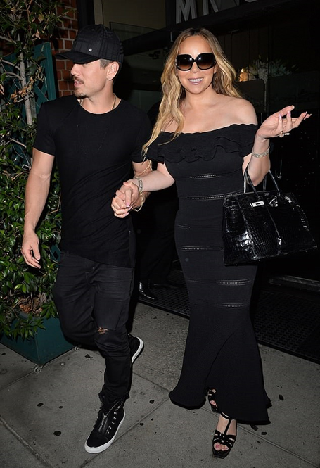 Mariah Carey on date night with Bryan Tanaka | mcarchives.com