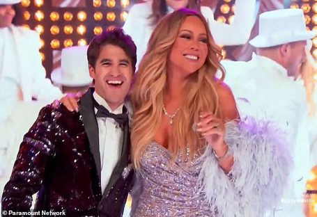 Darren Criss wins Mariah Carey tribute episode | mcarchives.com