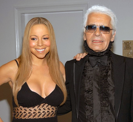 Mariah Carey and Rihanna remember Karl Lagerfeld | mcarchives.com