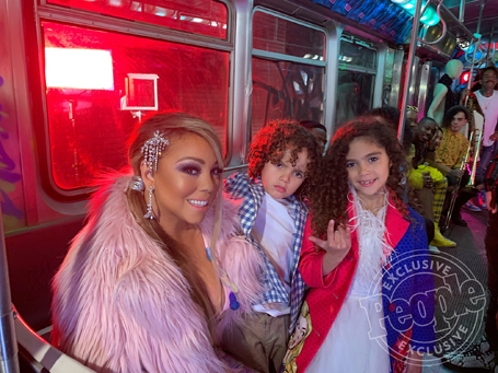 See the cute behind-the-scenes snap with Mariah's kids | mcarchives.com