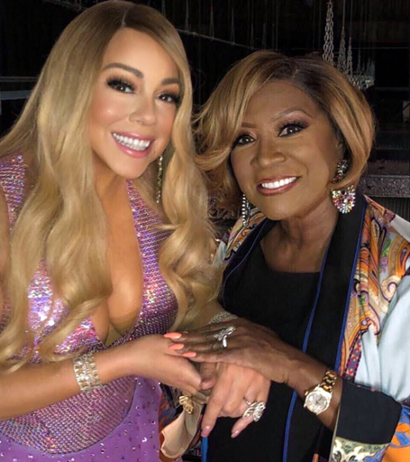 Patti LaBelle gasps over Mariah Carey's profane lyrics  | mcarchives.com