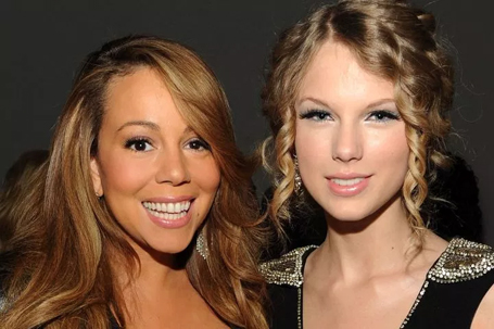 Mariah Carey thanks Taylor Swift for dancing | mcarchives.com