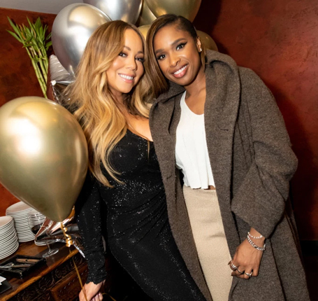 Mariah Carey and Jennifer Hudson dine together at TAO | mcarchives.com