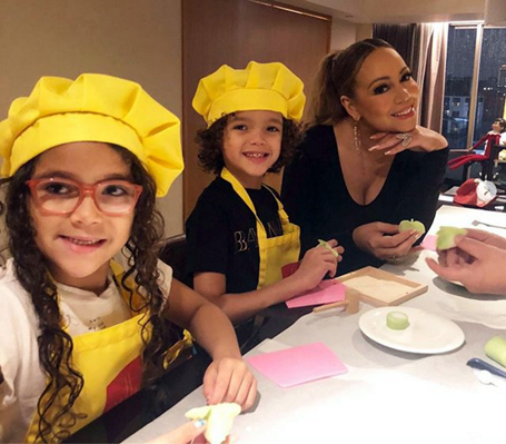 Mariah shares adorable Instagram snap with her twins | mcarchives.com