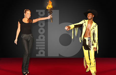 Mariah Carey congratulates Lil Nas X | mcarchives.com