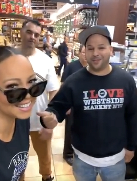 Mariah gets stranded on UWS after her car breaks down | mcarchives.com Mariah gets stranded on UWS after her car breaks down | mcarchives.com