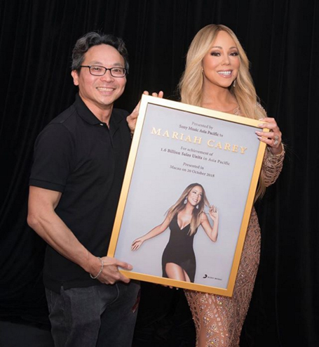 Mariah Carey honored for 1.6 Billion Asia sales | mcarchives.com