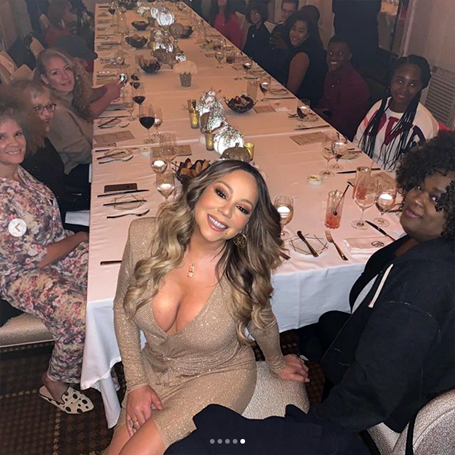 Mariah Carey celebrates Thanksgiving with Nick Cannon | mcarchives.com Mariah Carey celebrates Thanksgiving with Nick Cannon | mcarchives.com