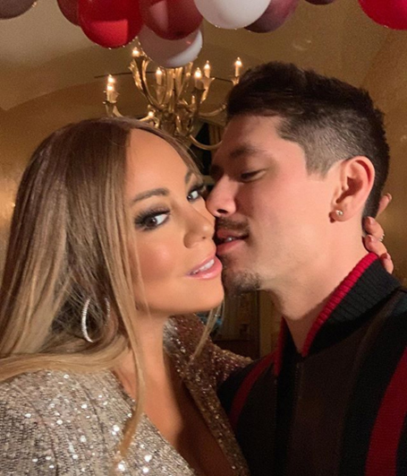 Mariah shares sweet PDA pic with boyfriend Bryan | mcarchives.com
