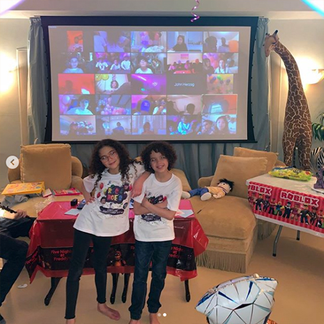 Mariah throws virtual 9th birthday party for her twins  | mcarchives.com