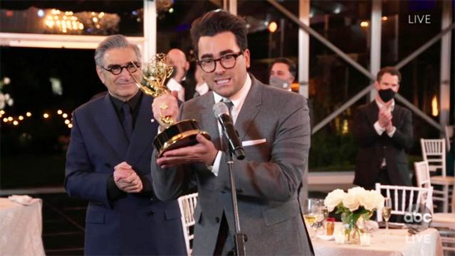 Mariah Carey celebrates Schitt's Creek's Emmy success | mcarchives.com