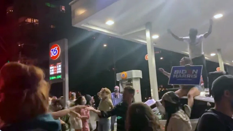 Biden supporters sing All I Want for Christmas Is You | mcarchives.com