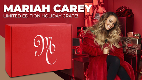 Mariah Carey announces limited-edition Christmas crate | mcarchives.com