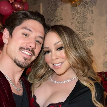 Mariah Carey poses with boyfriend Bryan Tanaka  | mcarchives.com
