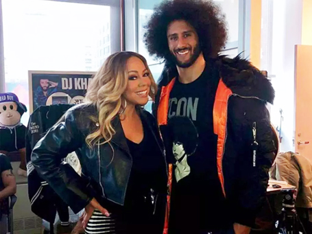 Mariah meeting with Colin Kaepernick was an honor | mcarchives.com