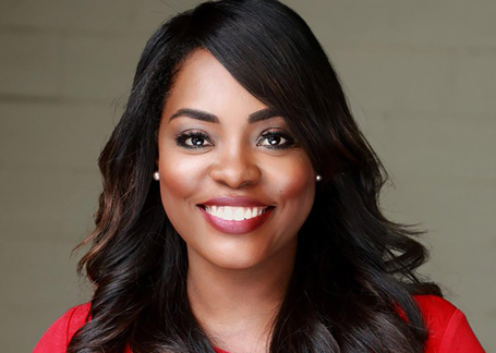 Mariah Carey celebrates FOX 5's Marissa Mitchell! | mcarchives.com