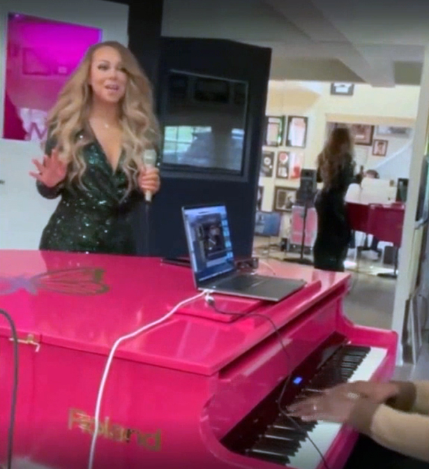 Mariah kicks off excitement for exclusive engagement | mcarchives.com