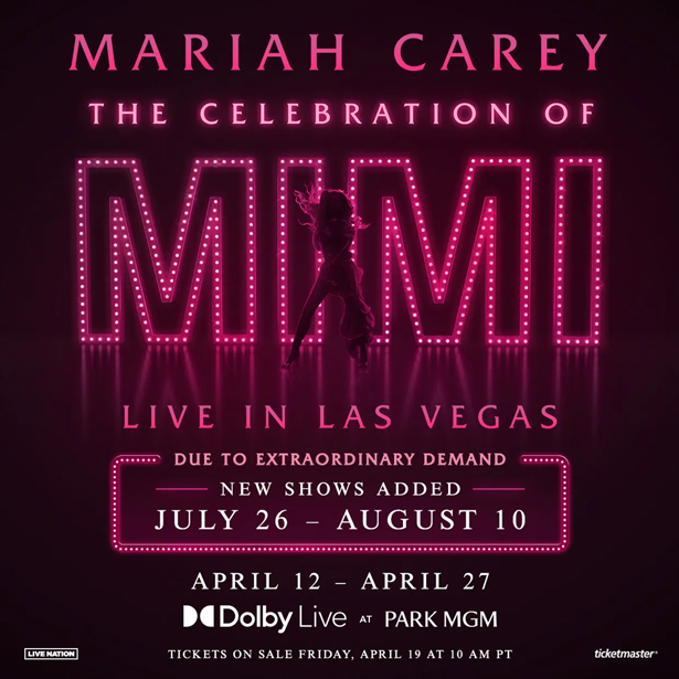 Mariah Carey adds dates to her Las Vegas' residency run | mcarchives.com