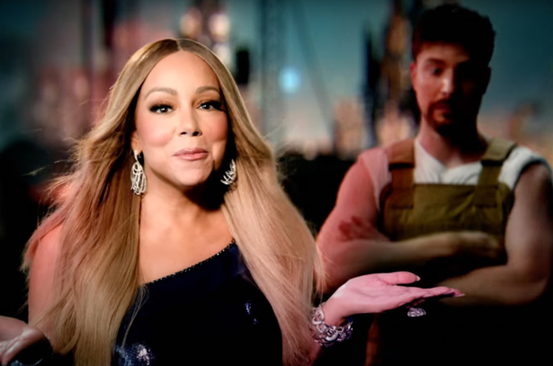 Mariah Carey's Type Dangerous video features MrBeast | mcarchives.com