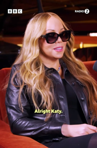 Mariah Carey reacts to Katy Perry's space trip | mcarchives.com