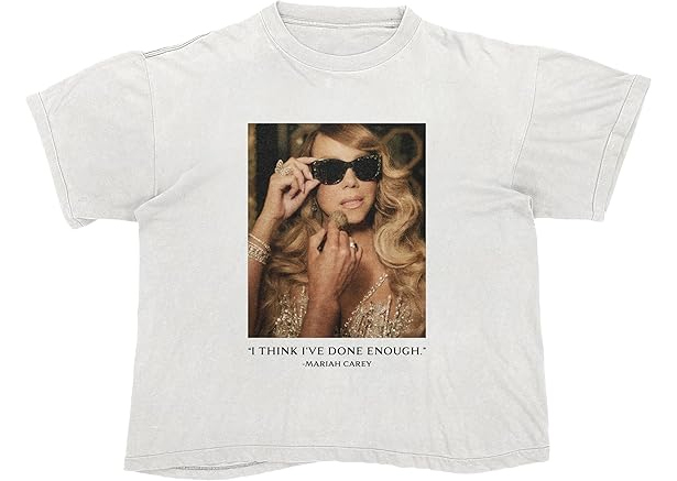 Mariah Carey references her recent meme with new t-shirt | mcarchives.com