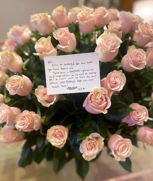 SZA gifts and praises Mariah Carey | mcarchives.com