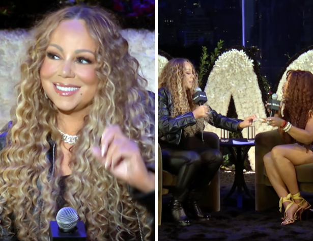 Mariah gets emotional during conversation with SZA | mcarchives.com