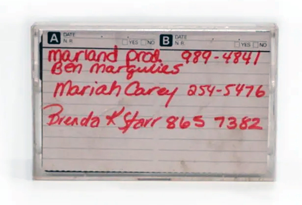 Mariah Carey's rare demo tape hits auction | mcarchives.com