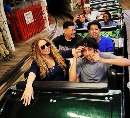 Mariah Carey visits Rye Playland over July 4 weekend | mcarchives.com