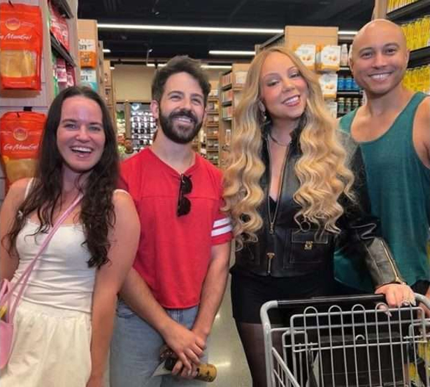 Mariah Carey spotted shopping at newly opened Erewhon | mcarchives.com