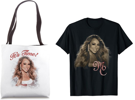 Mariah Carey's official holiday tour merch just dropped | mcarchives.com
