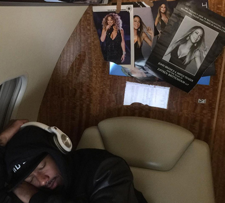 Who made this epic Mariah collage for Nick Cannon? | mcarchives.com