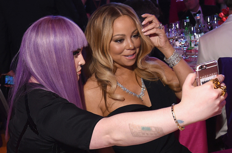 Mariah Carey was a literal social butterfly | mcarchives.com