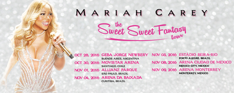 Mariah Carey adds South American tour dates | mcarchives.com