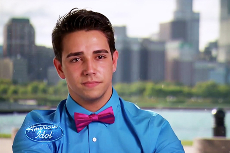 American Idol contestants react to Mariah Carey | mcarchives.com